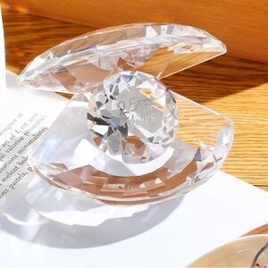 NWT: Nicole Miller Home Crystal Decorative Paper weight